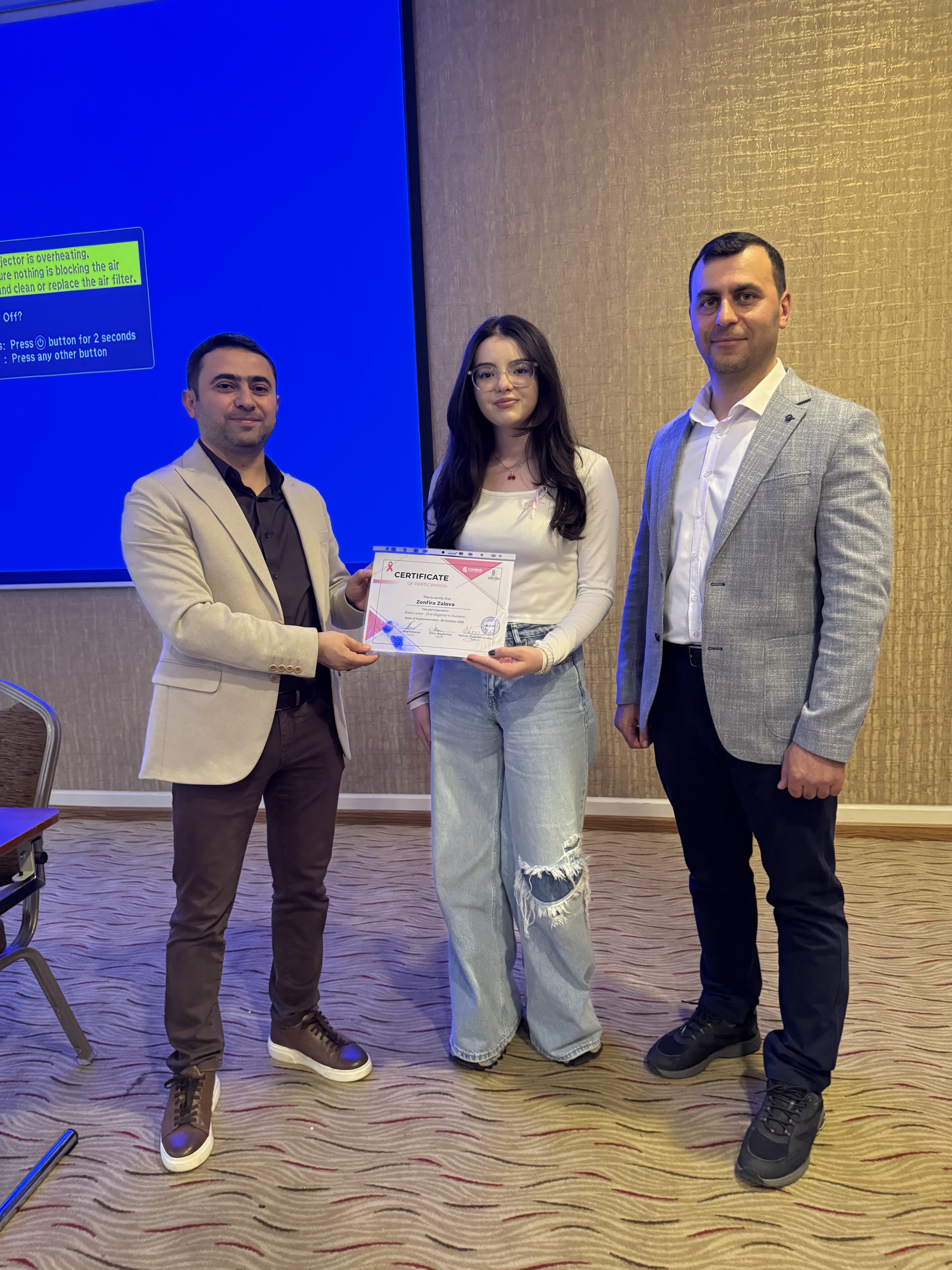 26.10.2025 seminarı — sertifikat təqdimatı