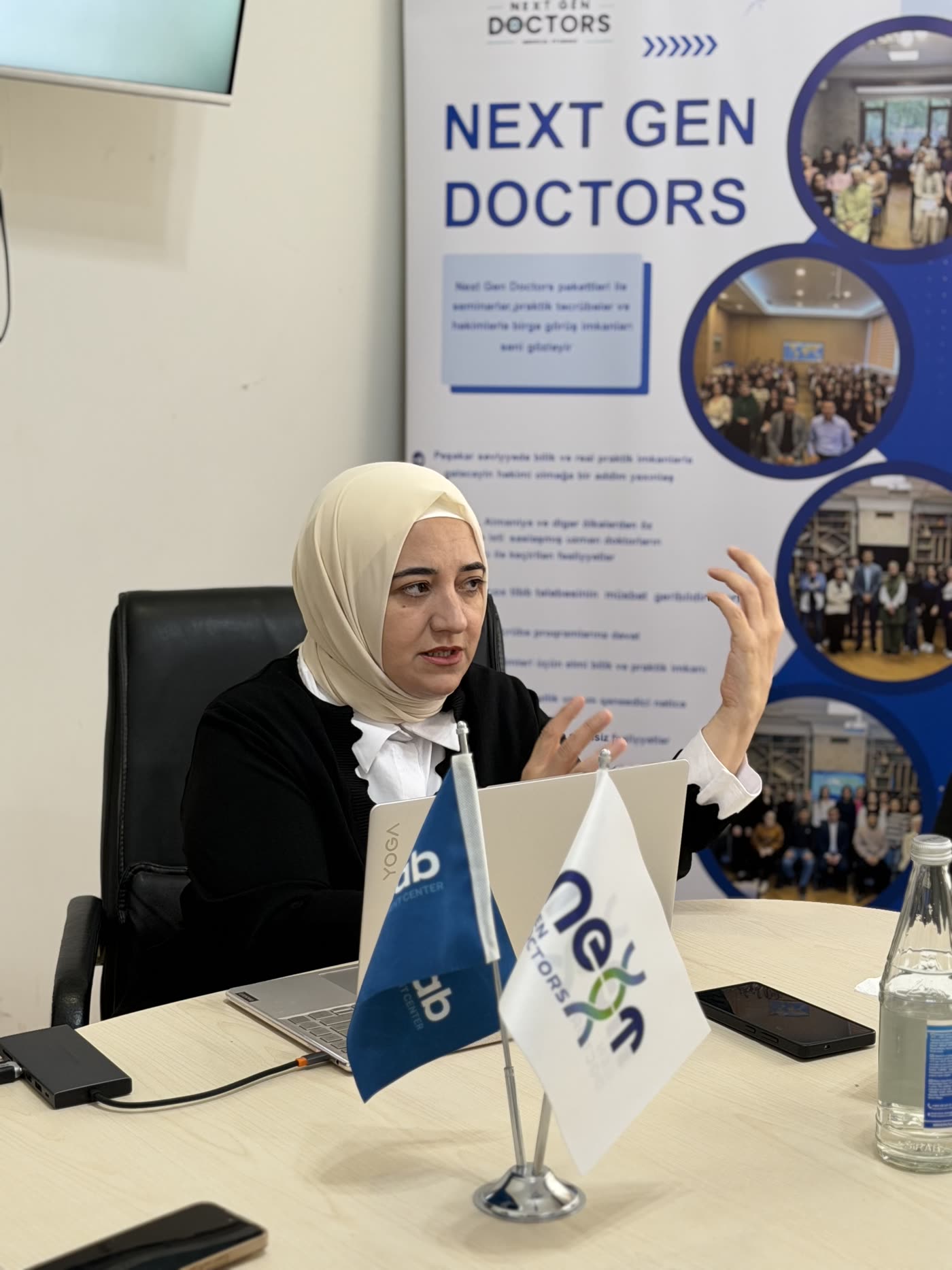 Lalə Ağabəyli seminarı — təqdimat