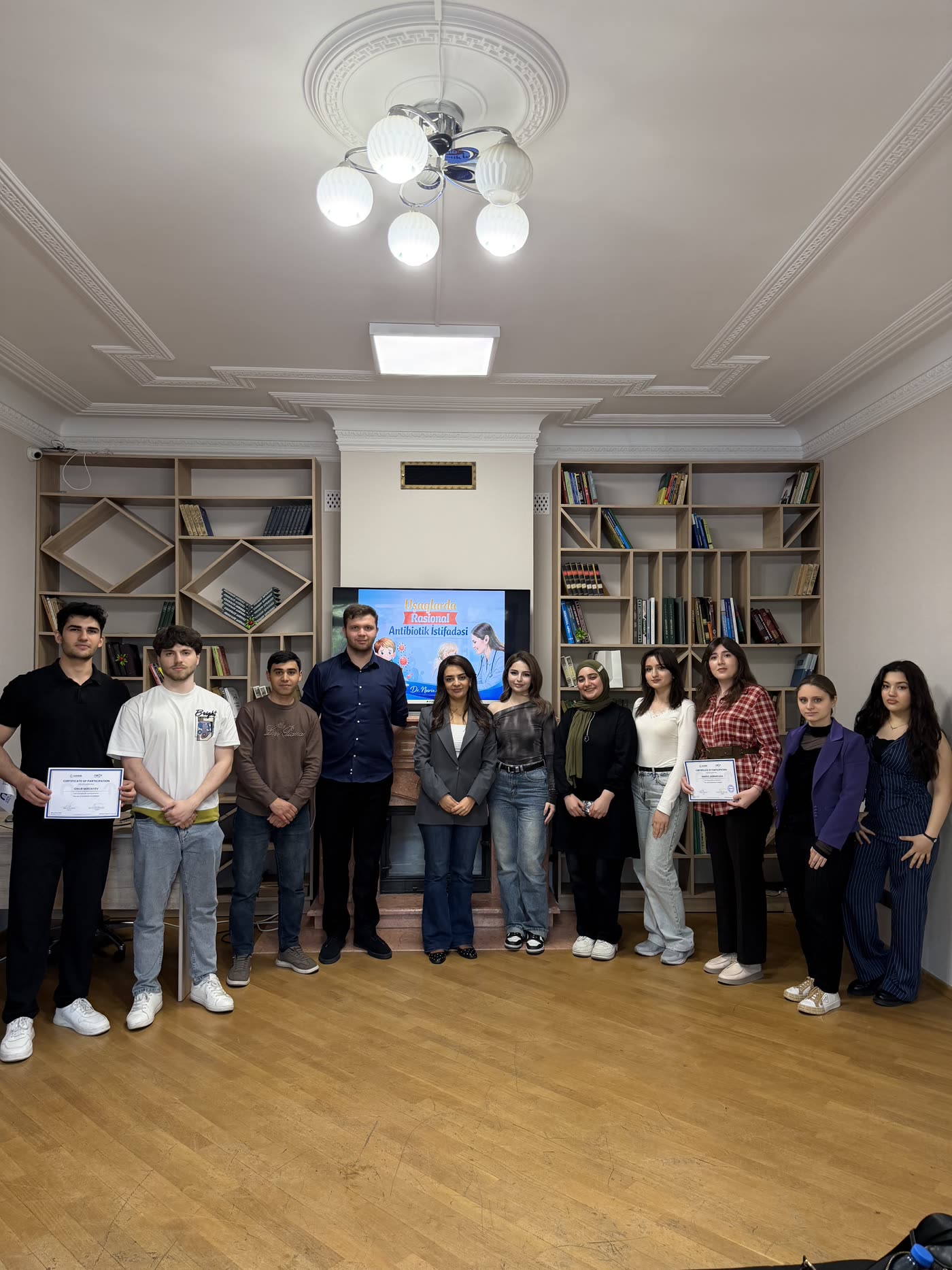 Nəsrin Ağayeva seminarı — qrup şəkli