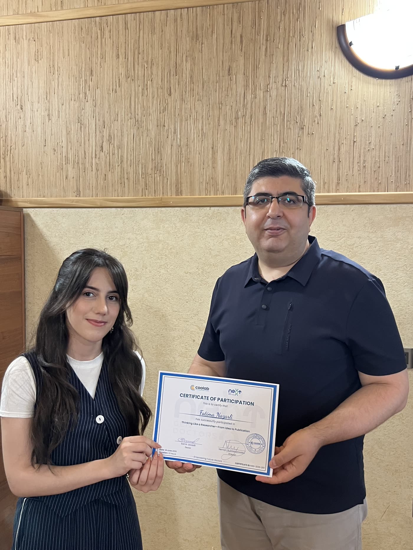 Samir Cavadlı seminarı